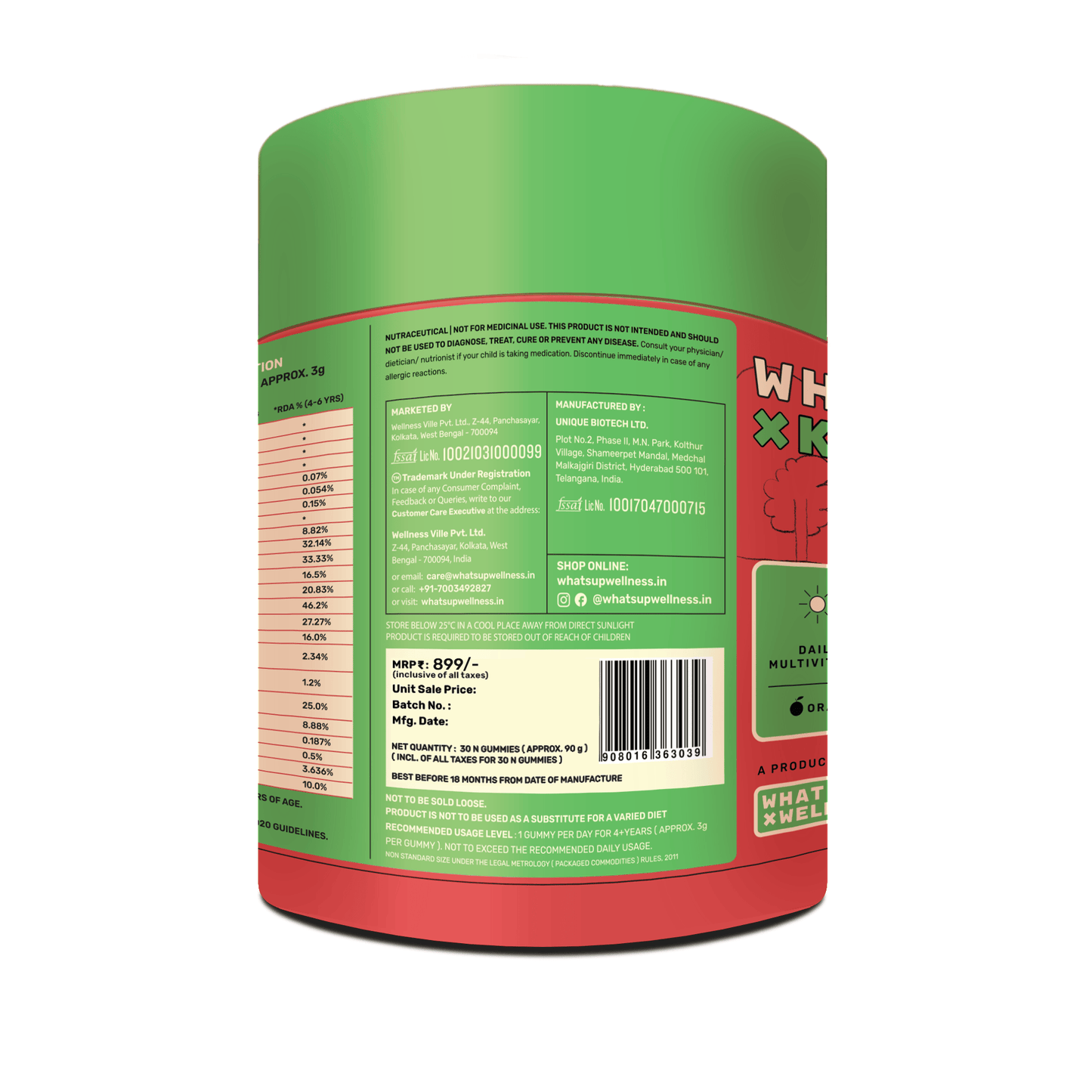 Multivitamin Gummies For Kids