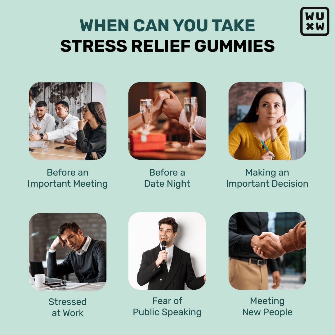 When To Take Gummy Tablets To Reduce Stress