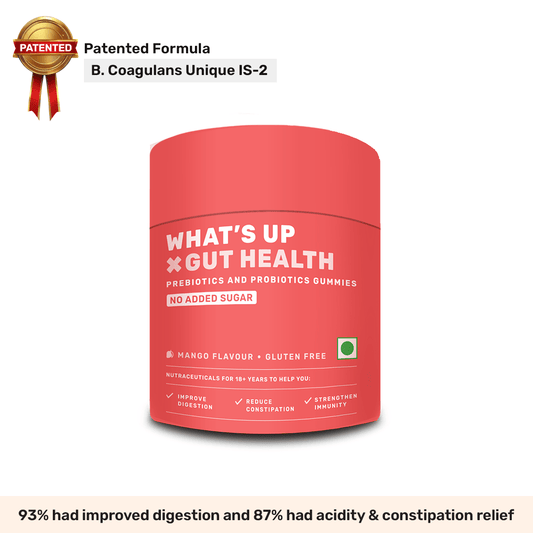 What's Up Gut Health Gummies - 15 Days Pack